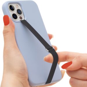 1ks Řemínek na telefon Lanka Silikonová smyčka na uchopení Měkký náramek Držák náramku Natahovací tenký popruh na stojánek pro Samsung pro iPhone