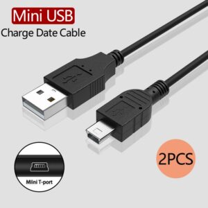 2/1ks Mini USB Rychlá datová nabíječka Kabel Mobilní telefon Příslušenství Pro MP3 MP4 přehrávač Auto DVR GPS Digitální fotoaparát HDD kabel