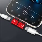 Adaptér 2 v 1 Dual Lighting Nabíjení Poslouchání Volání pro iPhone 11 12 13 X XS MAX XR 7 8 Plus Rozbočovač nabíječky pro sluchátka