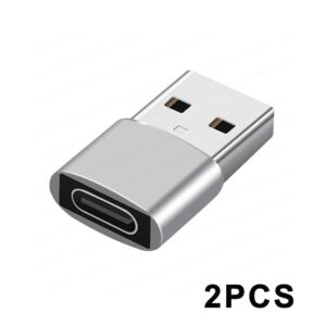 Adaptér 2PCS nabíječky pro iPhone 14 13 Pro Max 13Pro Adaptér USB typu C Typ C USB-C konvertor pro kabely iPhone 12 k notebooku typu C