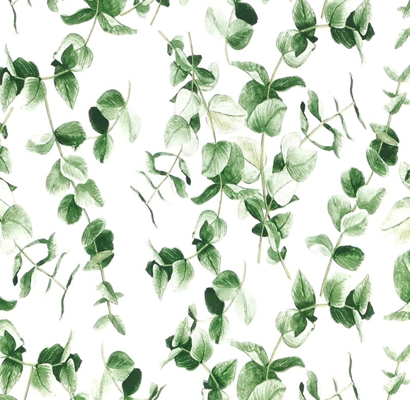 Zelená listová tapeta sloupněte a nalepte tapetu moderní listy kontaktní papír samolepicí tapeta pro nástěnnou dekoraci ložnice