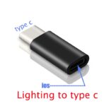 Lightning ios to Type C Adapter Nabíjecí adaptér pro Samsung SONY Huawei Xiaomi OPPO Vivo LG telefony pro iPhone iPad