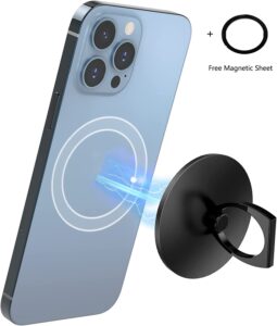 Držák na mobilní telefon MagSafe Ring pro Iphone 14 13 12 Příslušenství Magsafe Odnímatelný držák na telefon MagSafe s otáčením o 360°