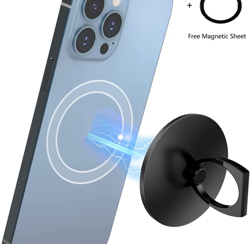 Držák na mobilní telefon MagSafe Ring pro Iphone 14 13 12 Příslušenství Magsafe Odnímatelný držák na telefon MagSafe s otáčením o 360°