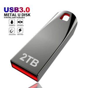 Kovový USB 3.0 Pen Drive 2TB Cle USB Flash disky 1TB Vysokorychlostní Pendrive 512GB Přenosný SSD Paměť Usb Flash Disk Doprava zdarma