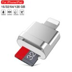 Adaptér OTG Čtečka karet Mini Micro SD TF pro iOS 14 13 12 Nad systém Externí čtečka paměťových karet pro iPhone 13 12 11 Pro Max 8