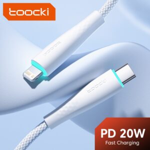 Toocki 20W kabel USB C pro iPhone 14 13 12 11 Pro Max 8 7 Plus PD Rychlá nabíječka Telefon Nabíjecí datový kabel pro iPad Kabel iPhone