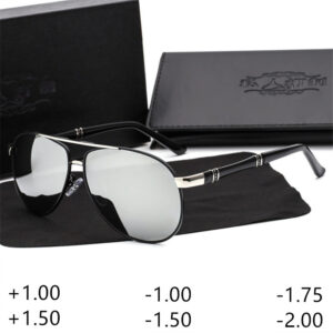 ‚-100 +200 Dioptrické sluneční brýle pro řidiče Optické ropucha zrcátko Sluneční brýle Krátkozraké sluneční brýle Muži Hotovo Polarizované Krátkozraké