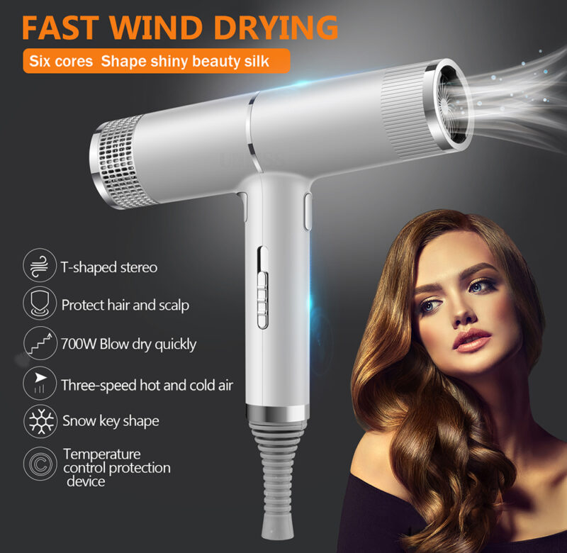 Profesionální vysoušeč vlasů 1000 W Infračervený Negativní Iontový Vysoušeč vlasů Horký & Studený vítr Salon Hair Styler Nástroj na vlasy elektrický vysoušeč vlasů Vysoušeč vlasů