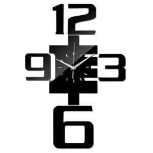 2019 Quartz hodinky Akrylové zrcadlové nástěnné hodiny Velké dekorativní hodiny Moderní obývací pokoj Diy Reloj De Pared Horloge samolepky na zeď