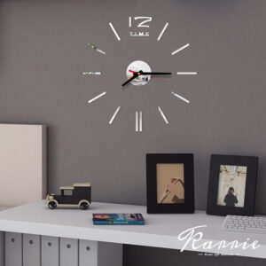 2020 Nové hodiny Hodinky Nástěnné hodiny 3D Diy Akrylové zrcadlové samolepky Domácí dekorace Obývací pokoj Křemenná jehla