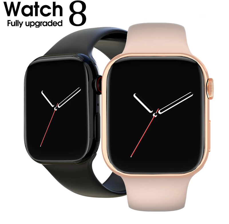 Chytré hodinky 2022 pro ženy řady 8 2,0″ obrazovka Bluetooth volání Srdeční tep Krevní tlak Pánské chytré hodinky pro Apple Watch IWO Watch 8