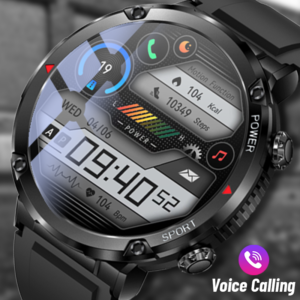 Nové chytré hodinky pro rok 2023 pro muže 1,6palcový IPS displej Sportovní hodinky s dlouhým pohotovostním režimem HD Voice Calling Vodotěsné chytré hodinky pro Android IOS