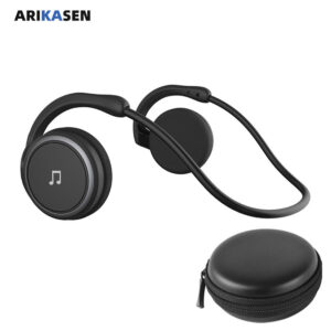 Malá sluchátka Bluetooth A6 omotaná kolem hlavy Pohodlná bezdrátová sluchátka Skládací náhlavní soupravy Bluetooth s kabelkou na mikrofon