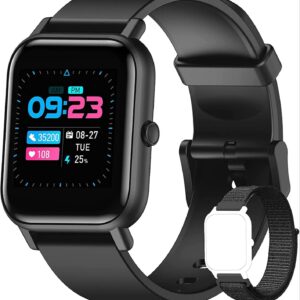 Chytré hodinky Blackview R3 Fitness hodinky Krevní kyslík Monitor srdečního tepu spánku Vodotěsný Kompatibilní s iPhone Samsung