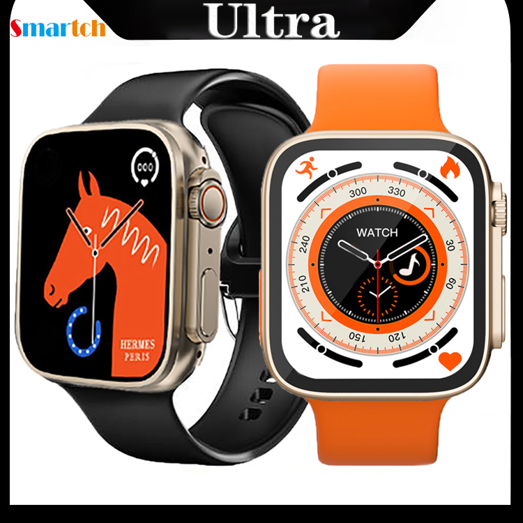 CX8 Ultra Smartwatch 8 Muži LS8 Ultra Dámské Chytré hodinky s modrým zubem Volání IP67 Vodotěsné Series8 Bezdrátové nabíjení PK HW8 Ultra8