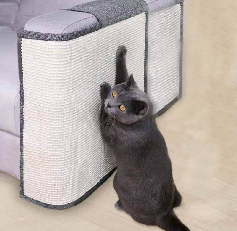 Kočka Kotě Pet Toy Podložka na škrabadlo Sisal produkty Chránič nábytku na pohovku Péče o kočičí drápky Produkt Kočky Škrabadlo Paw Pad