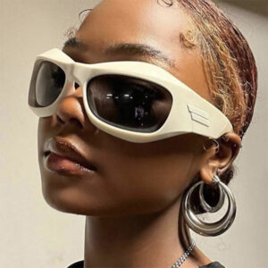 Cyberpunk Y2K sluneční brýle Dámské Sportovní sluneční brýle pro muže Sportovní brýle Nová móda Sluneční brýle Cat Eye Occhiali Da Sole Donna