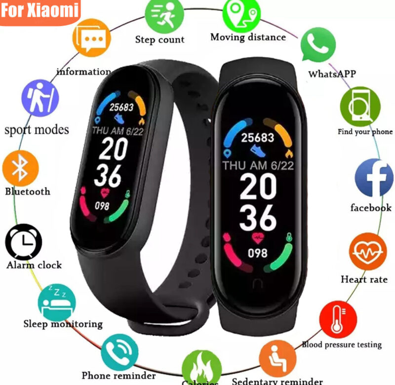 Pro Xiaomi Magnetic Smart náramek Sportovní Bluetooth elektronický náramek Srdeční frekvence Krevní tlak Krevní Oxygen Monitorovací hodinky