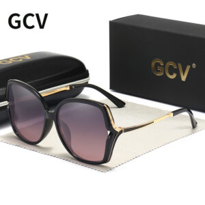 Luxusní dámské polarizační sluneční brýle značky GCV Módní dámské UV400 diamantové fotochromní dámské chladné sluneční brýle Vintage Oculos