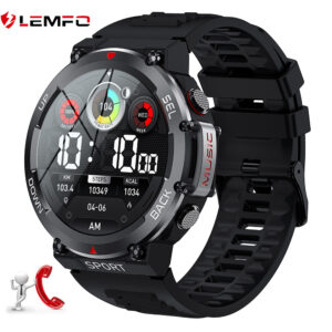 LEMFO LF33 chytré hodinky pro muže, volání přes Bluetooth, přehrávání hudby 100 sportovních režimů 400 mAh baterie 2023 chytré hodinky 1,39 palce pro Android IOS