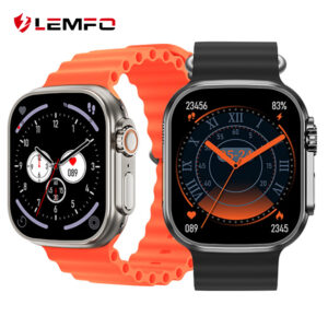 Chytré hodinky LEMFO Smart Watch Ultra 2023 Chytré hodinky Ultra Series 8 Muži Dámské GPS NFC Vodotěsné bezdrátové nabíjení Fitness náramek