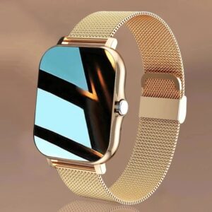 Chytré hodinky LIGE Pro muže Ženy Dárek Celoplošný dotykový displej Sportovní Fitness hodinky Bluetooth Volání Digitální chytré hodinky Náramkové hodinky
