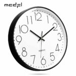 Moderní nástěnné hodiny MCDFL Tiché do obývacího pokoje Minimalistické hodinky na baterie Domácí dekorace Luxusní analogové hodiny Ložnice Kancelář
