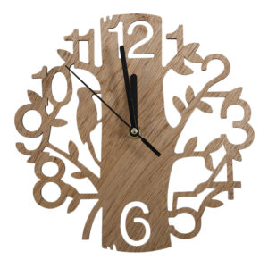 Moderní dřevěné Nástěnné hodiny Vintage Design Klasické nástěnné hodiny Samolepky na stěnu Hodiny pro vlastní potřebu Tiché hodiny pro domácí obývací pokoj Káva
