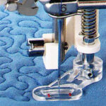 Multifunkční vyšívací patka Látací patka Šicí stroj Přítlačná patka Vyšívací patka Universal Freedom Embroidery 4201P