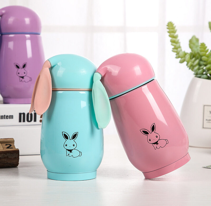 Nový termohrnek Rabbit Thermo Cup Premium cestovní nerezová termoska na kávu šálek na kávu bez BPA pro čajovou láhev Hrnek na kávu Láhev na vodu