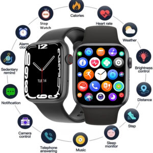 Originální Smartwatch I7 Pro Max Series 7 Telefonní hovor Vlastní hodinky Face Sport Sport Sport Man Women Wireless nabíjení inteligentní hodinky