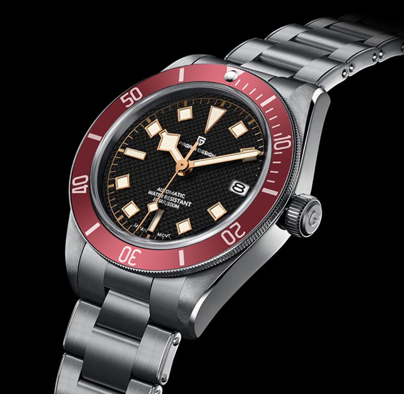 PAGANI DESIGN BB58 Automatické hodinky Pánské Pánské hodinky Mechanické hodinky Pro muže Luxusní NH35 100M Vodotěsné Reloj Hombre