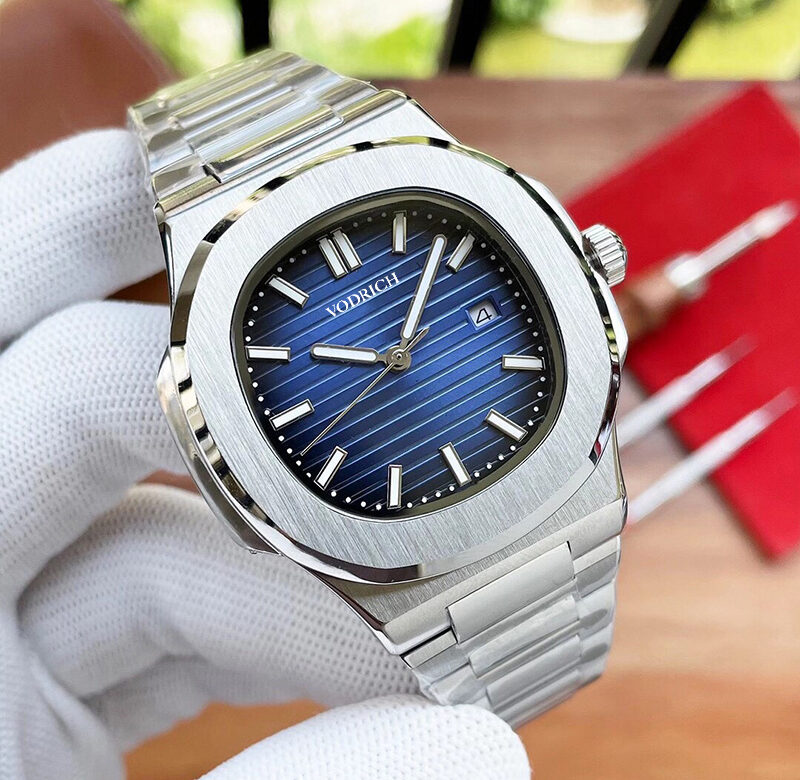 PH17 Luxusní značkové automatické značkové hodinky Pánské růžové zlato pouzdro z nerezové oceli Nové pánské sportovní hodinky AAA