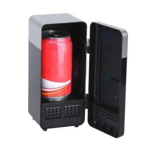 Přenosná kosmetická lednička USB Mini Lednice Chladnička na nápoje Chladnička a ohřívač nápojů Mini Lednička do auta