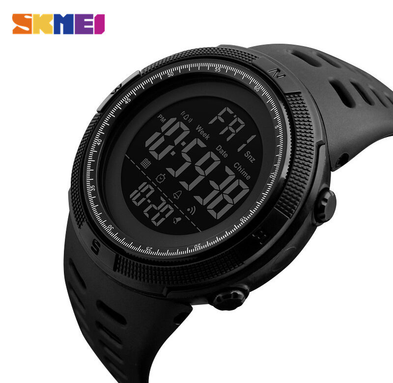 SKMEI Fashion Outdoor Sportovní hodinky Pánské Multifunkční hodinky Budík Chrono 5Bar Vodotěsné Digitální hodinky reloj hombre 1251