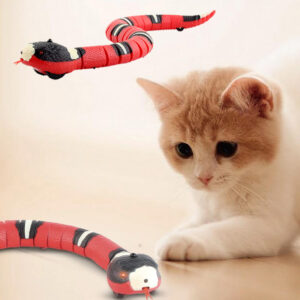Smart Sensing Snake Automatické elektrické hračky pro kočky USB nabíjení Interaktivní hračky pro domácí mazlíčky Psi Herní hračky Příslušenství pro kočky