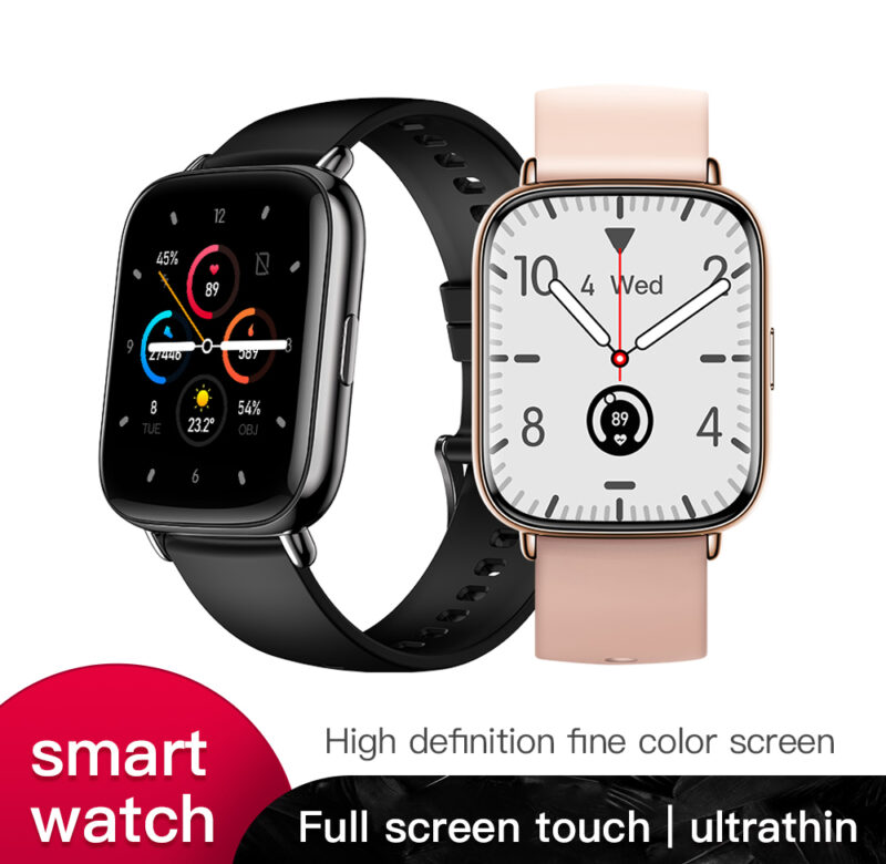 Chytré hodinky UM68T Muži Ženy Podpora Bluetooth volání Budík Srdeční tep Fitness Tracker Chytré hodinky pro IOS Android
