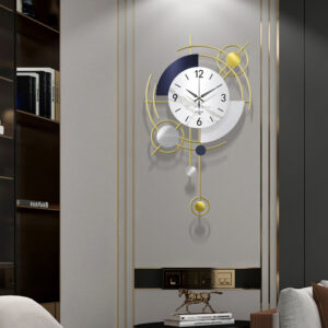 Nástěnné hodiny moderní design Jednoduché kreativní nástěnné závěsné umělecké módní hodiny Dekorace obývacího pokoje