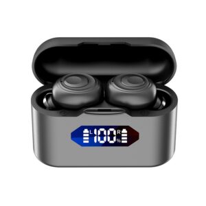 X37 Bluetooth sluchátka venkovní sportovní bezdrátová sluchátka 5.2 s nabíjecí přihrádkou Napájení displeje Dotykové ovládání Sluchátka do uší