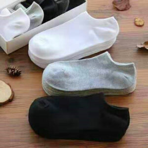 10 párů Dámské Prodyšné Sportovní ponožky Jednobarevné Loď Pohodlné Bavlněné kotníkové ponožky Velkoobchod