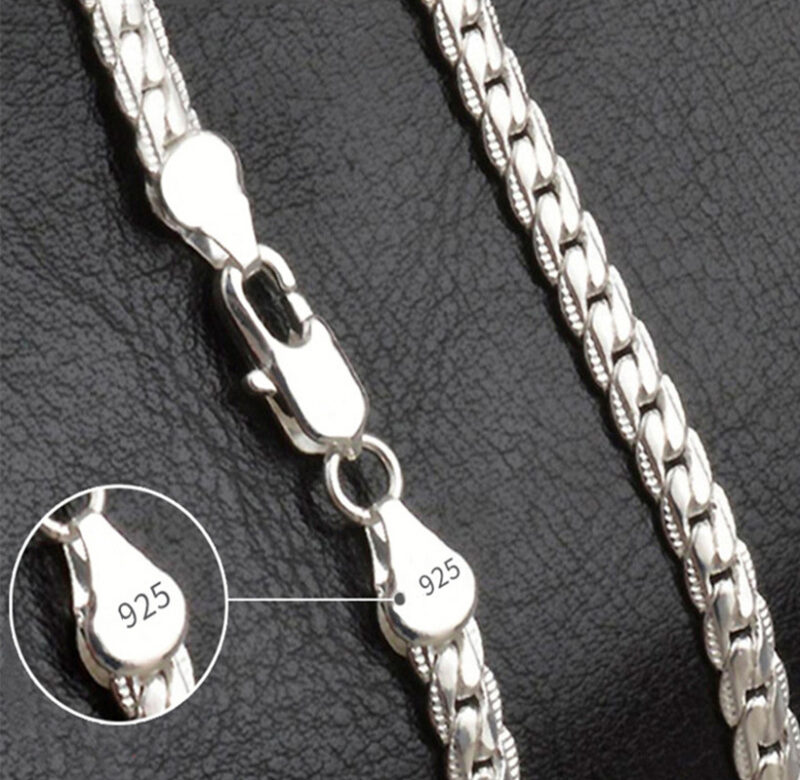 20-60cm 925 mincovní stříbro luxusní design značky ušlechtilý náhrdelník řetízek pro ženy muži módní svatební zásnubní šperky