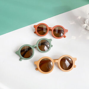 Kids Personality Classic Outdoor Sun Protection Sluneční brýle Chlapci Dívky Barvy Ochrana očí Baby UV400 Sluneční brýle Děti
