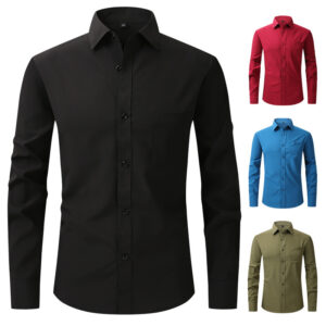 Nové košile pro muže Oblečení Camisa Masculina Blusas Ropa Camisas De Hombre Košile Homme Vintage halenky s dlouhým rukávem Roupas