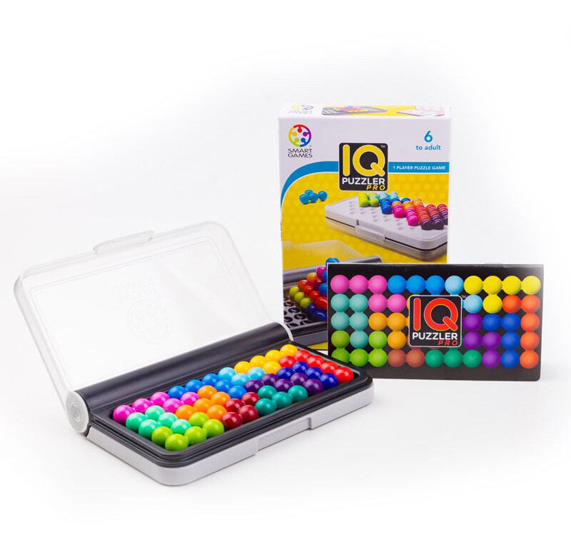 2D&3D 120 výzev IQ Puzzler Pro Cestovní hra pro děti a dospělé Hra pro budování kognitivních dovedností Mozková hra Montessori Toys Kids