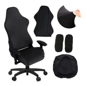 4ks potahy na herní židle s loketní opěrkou Spandex Splicover Potah na kancelářské sedadlo pro počítačový chránič křesla Cadeira Gamer