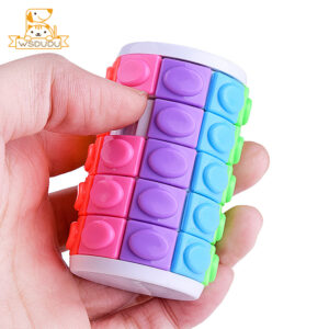 5×8 kouzelný válec kostky hlavolamy hlavolamy fidget hračky otočení snímek čtverec prostor barevná logika zábavná hra dárky pro dospělé děti