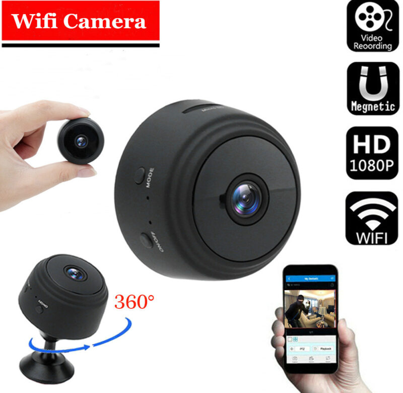 Kamera A9 WiFi HD Hlasový záznamník Bezdrátová minikamera Video Surveillance Síťová kamera Smart Home Video Surveillance