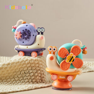 Hračky pro miminka Batolata inspirovaná Montessori Vanička Senzorické hračky Vysoká židle Přísavka Fidget Spinner Jemný větrný mlýn Šnek dárek pro novorozence