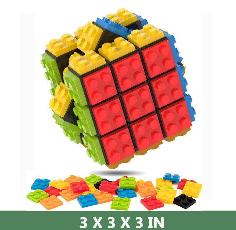 Stavebnice kostky 3x3x3 Rychlá kostka Hračka Kostka 3D Kouzelná kostka Ruční hlavolam Puzzle Dárky pro logickou hru Dospělí Děti